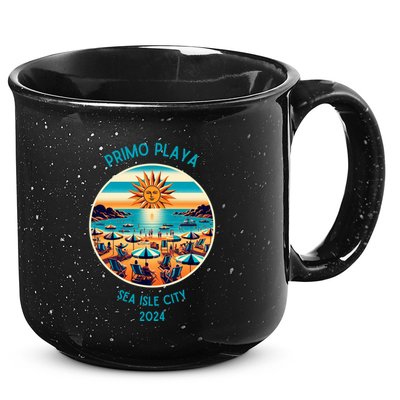 Primo Playa Fun Beach Scene 15oz Campfire Ceramic Mug