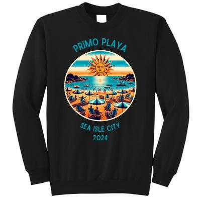 Primo Playa Fun Beach Scene Tall Sweatshirt