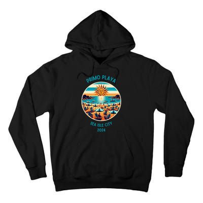 Primo Playa Fun Beach Scene Tall Hoodie