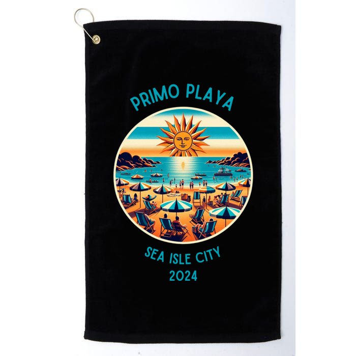 Primo Playa Fun Beach Scene Golf Towel
