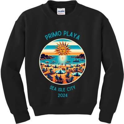 Primo Playa Fun Beach Scene Kids Sweatshirt