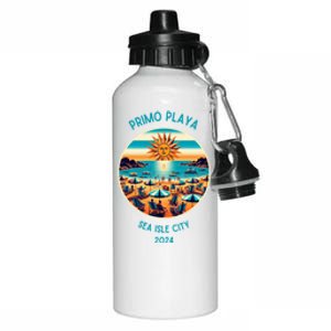 Primo Playa Fun Beach Scene Aluminum Water Bottle 