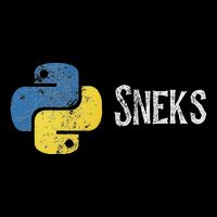 Python Programming Funny Programmer Python Logo Sneks Gift Coaster