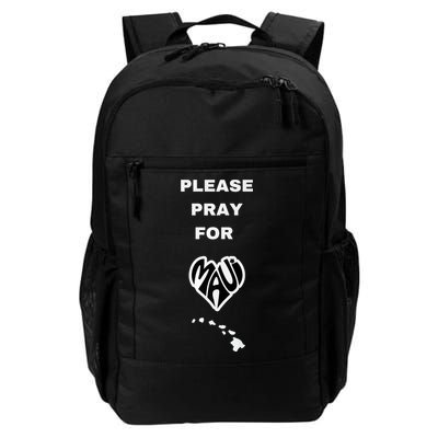 Please Pray For Maui Pray For Hawaii Backpack