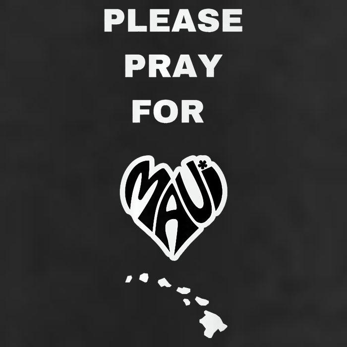 Please Pray For Maui Pray For Hawaii Golf Towel