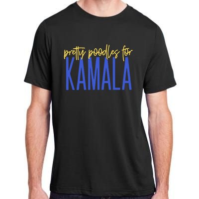 Pretty Poodles For Kamala Adult ChromaSoft Performance T-Shirt