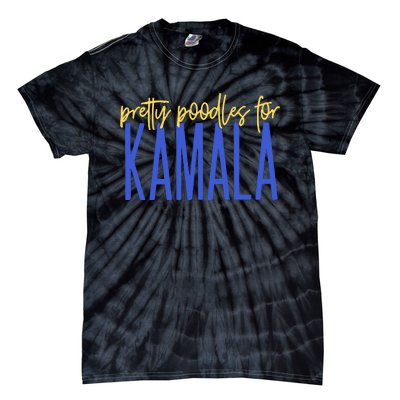 Pretty Poodles For Kamala Tie-Dye T-Shirt