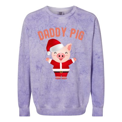 Peppa Pig Funny Daddy Pig Colorblast Crewneck Sweatshirt