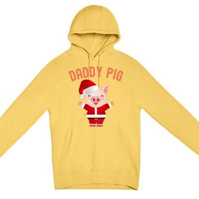 Peppa Pig Funny Daddy Pig Premium Pullover Hoodie