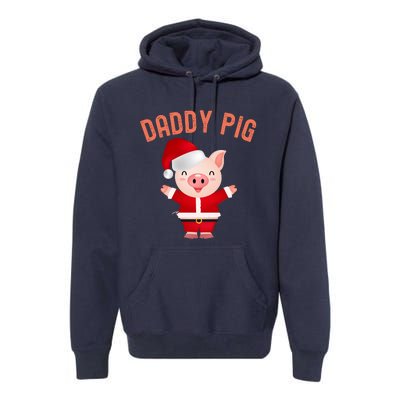 Peppa Pig Funny Daddy Pig Premium Hoodie