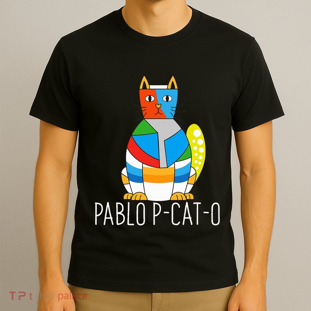 Pablo Pcato Famous Artist Picatsso Art Teacher T-Shirt