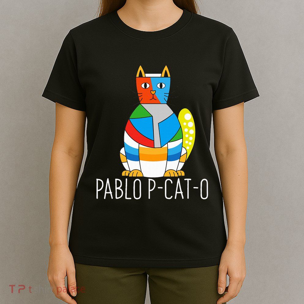 Pablo Pcato Famous Artist Picatsso Art Teacher T-Shirt