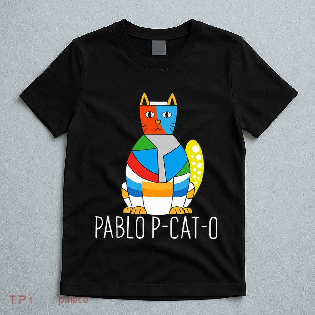 Pablo Pcato Famous Artist Picatsso Art Teacher T-Shirt