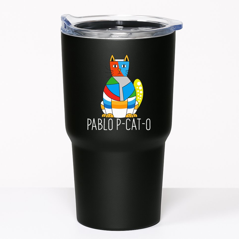 Pablo Pcato Famous Artist Picatsso Art Teacher Tumbler