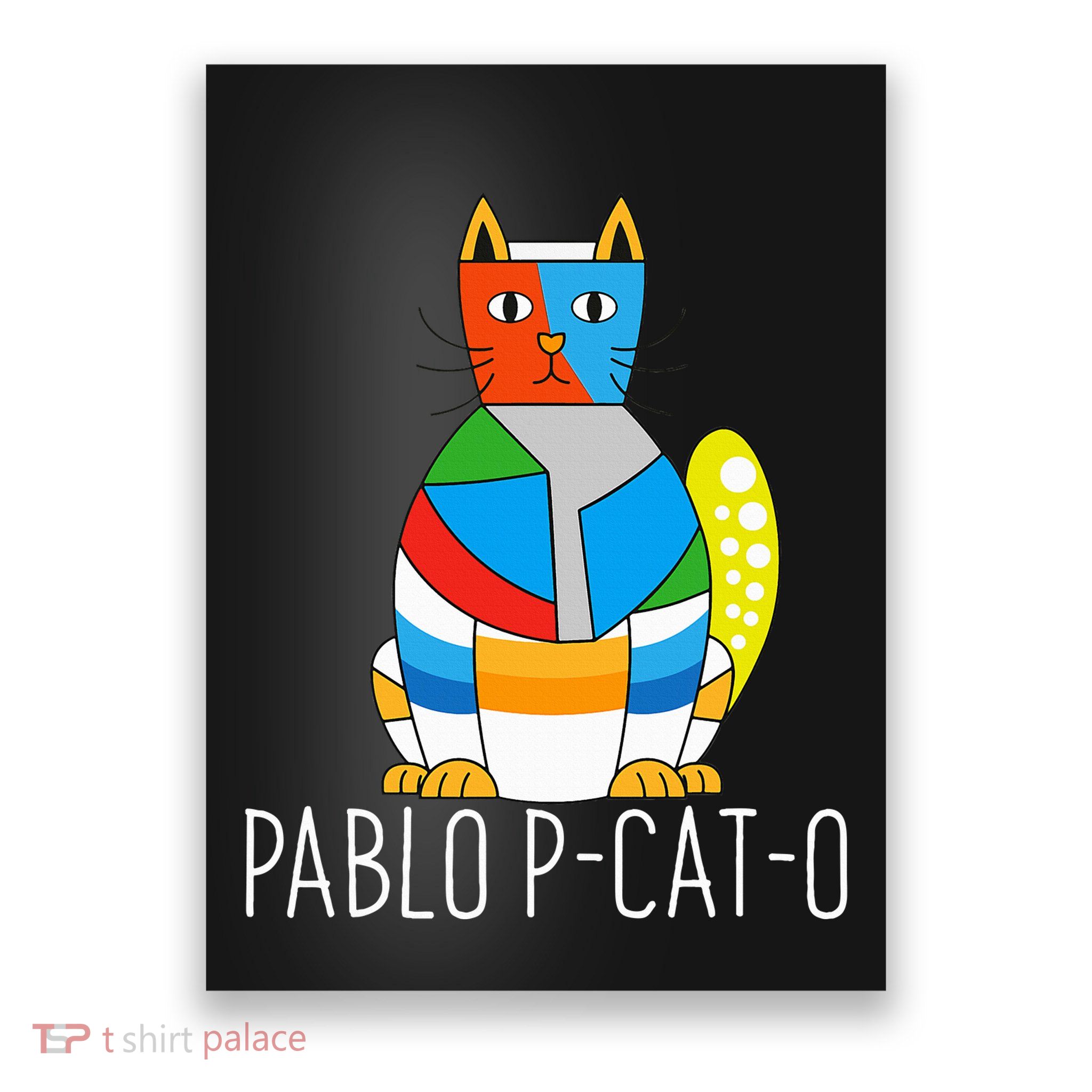 Pablo Pcato Famous Artist Picatsso Art Teacher Poster
