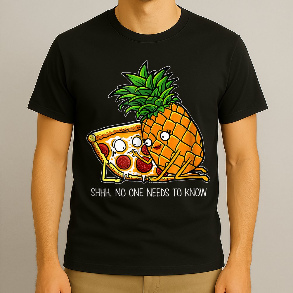 Pineapple Pizza Funny Pepperoni Pizzas T-Shirt