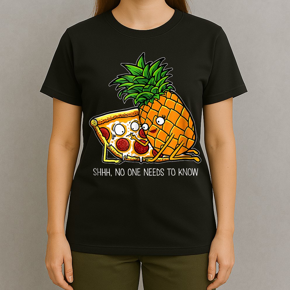 Pineapple Pizza Funny Pepperoni Pizzas T-Shirt