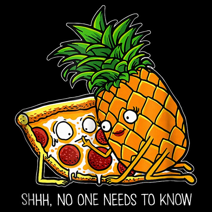 Pineapple Pizza Funny Pepperoni Pizzas Button