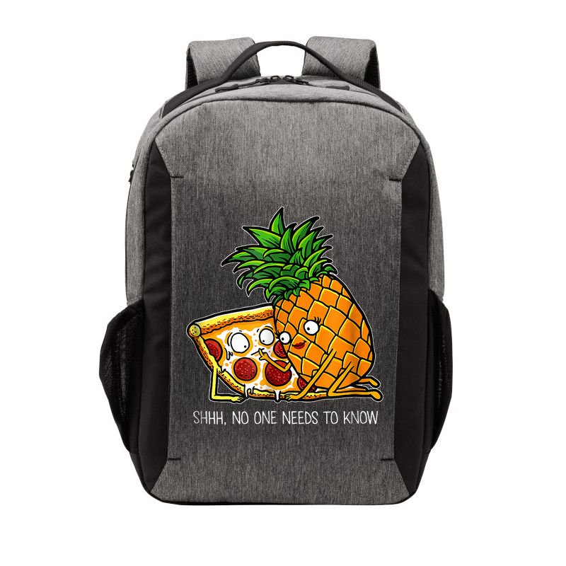 Pineapple Pizza Funny Pepperoni Pizzas Vector Backpack