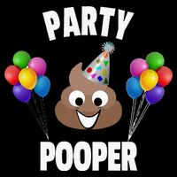 Party Pooper Funny Birthday Party For Birthday Gift Backpack