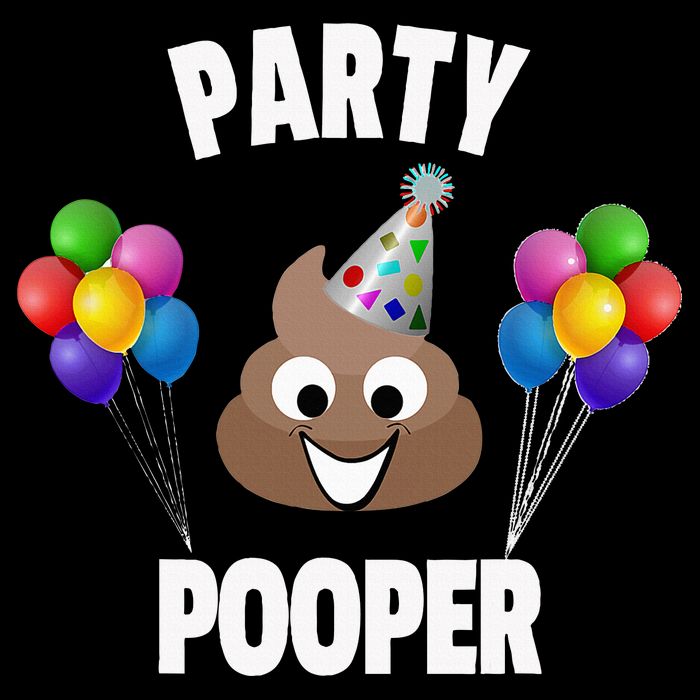 Party Pooper Funny Birthday Party For Birthday Gift Backpack