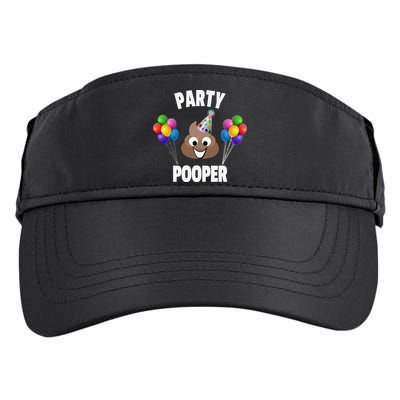 Party Pooper Funny Birthday Party For Birthday Gift Adult Drive Performance Visor