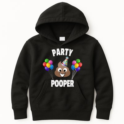 Party Pooper Funny Birthday Party For Birthday Gift Kids Hoodie