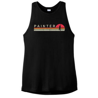 Painter Painters For Painter Ladies PosiCharge Tri-Blend Wicking Tank