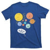 Pluto Planet Funny Solar System Gift Pluto Never Forget Gift T-Shirt