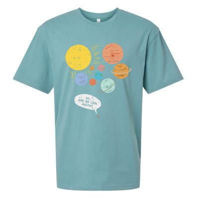 Pluto Planet Funny Solar System Gift Pluto Never Forget Gift Sueded Cloud Jersey T-Shirt