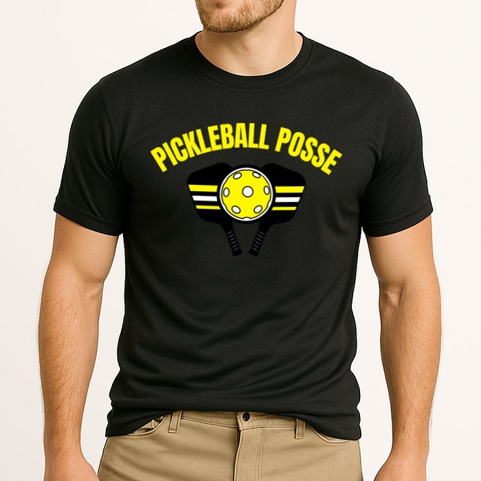 Pickleball Posse Funny Pickleball Quote Pickleball Lovers Cooling Performance Crew T-Shirt