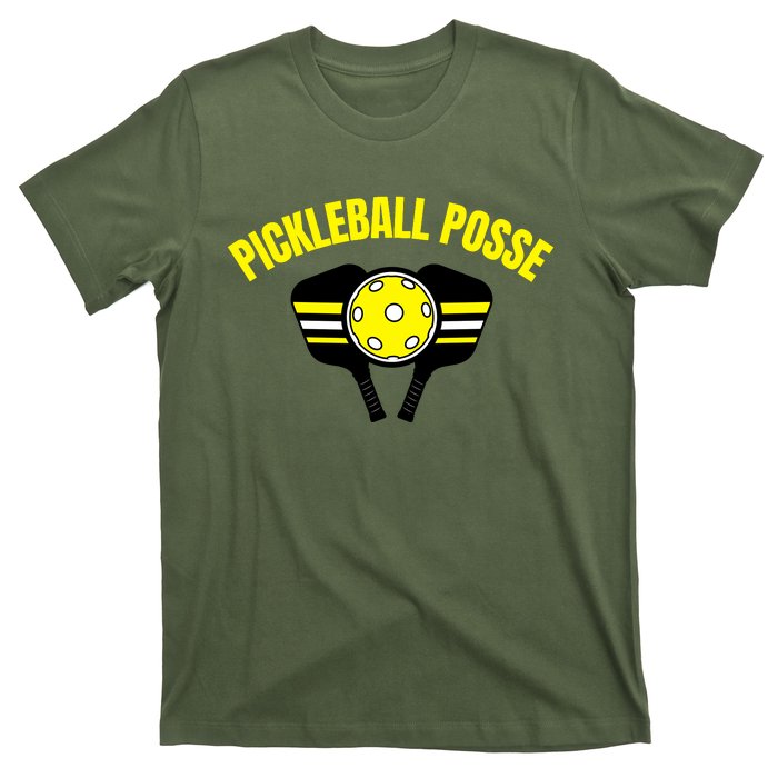 Pickleball Posse Funny Pickleball Quote Pickleball Lovers T-Shirt