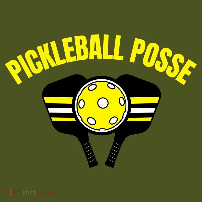 Pickleball Posse Funny Pickleball Quote Pickleball Lovers T-Shirt