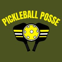 Pickleball Posse Funny Pickleball Quote Pickleball Lovers Backpack