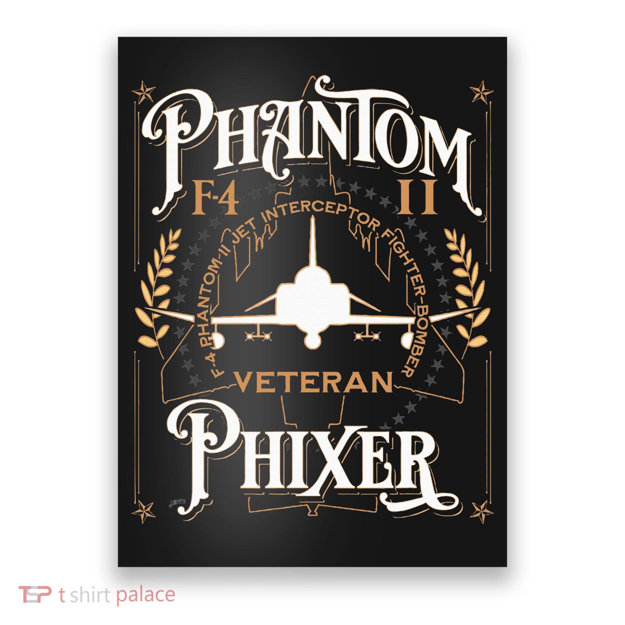 Phantom Phixer F4 Phantom Aircraft Maintainer Veteran Poster