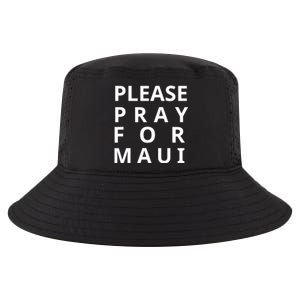 Please Pray For Maui Tee Maui Hawaii Tee Hawaiian Hibiscus Cool Comfort Performance Bucket Hat