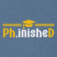 Phd Phinished Funny Phd Graduation 2024 Garment-Dyed Sweatshirt