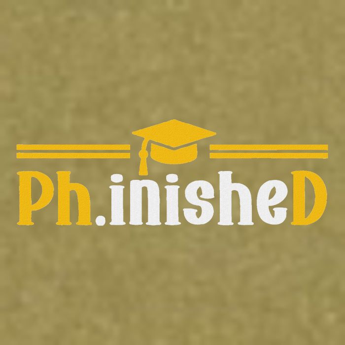 Phd Phinished Funny Phd Graduation 2024 Garment-Dyed Women's Muscle Tee