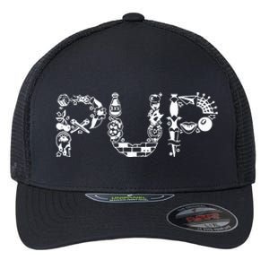 Puptheband Pup Flash Flexfit Unipanel Trucker Cap