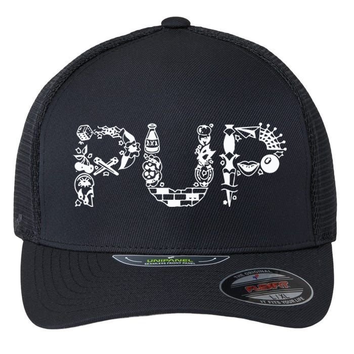 Puptheband Pup Flash Flexfit Unipanel Trucker Cap