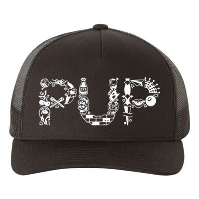 Puptheband Pup Flash Yupoong Adult 5-Panel Trucker Hat