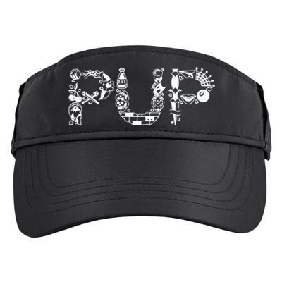 Puptheband Pup Flash Adult Drive Performance Visor