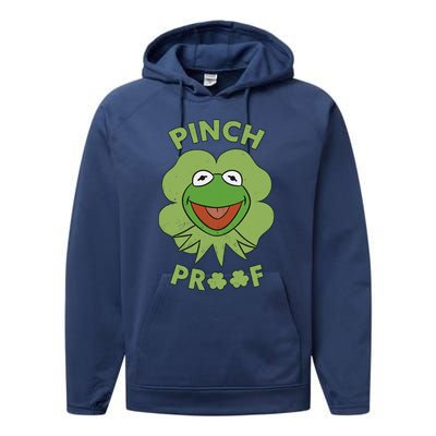 Pinch Proof Funny Frog Performance Fleece Hoodie