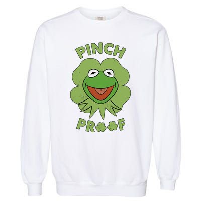 Pinch Proof Funny Frog Garment-Dyed Sweatshirt