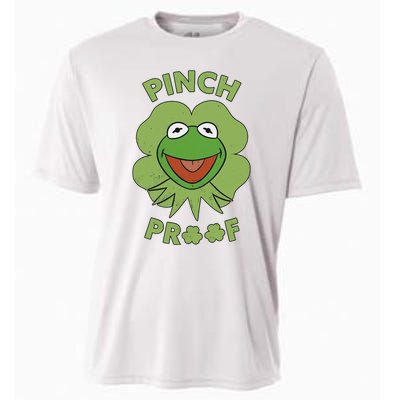 Pinch Proof Funny Frog Cooling Performance Crew T-Shirt