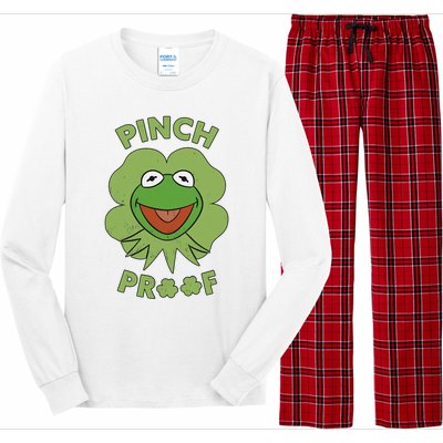 Pinch Proof Funny Frog Long Sleeve Pajama Set