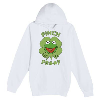 Pinch Proof Funny Frog Premium Pullover Hoodie