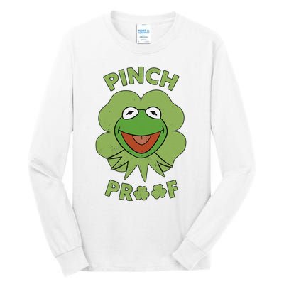 Pinch Proof Funny Frog Tall Long Sleeve T-Shirt