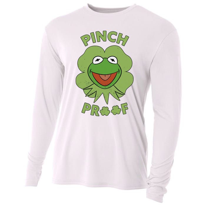 Pinch Proof Funny Frog Cooling Performance Long Sleeve Crew