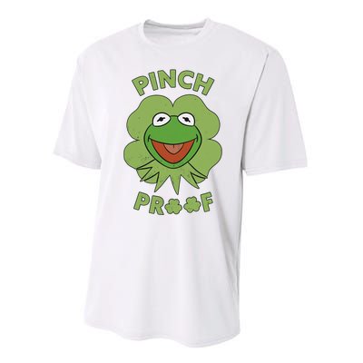 Pinch Proof Funny Frog Performance Sprint T-Shirt